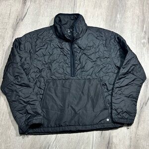 Layer 8 Black Quilted Pullover